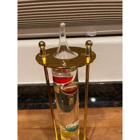 Vintage retro Galileo Thermometer - Picture 4 of 6